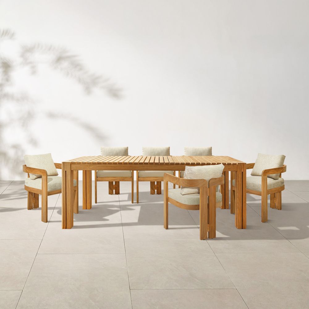  teak dining set