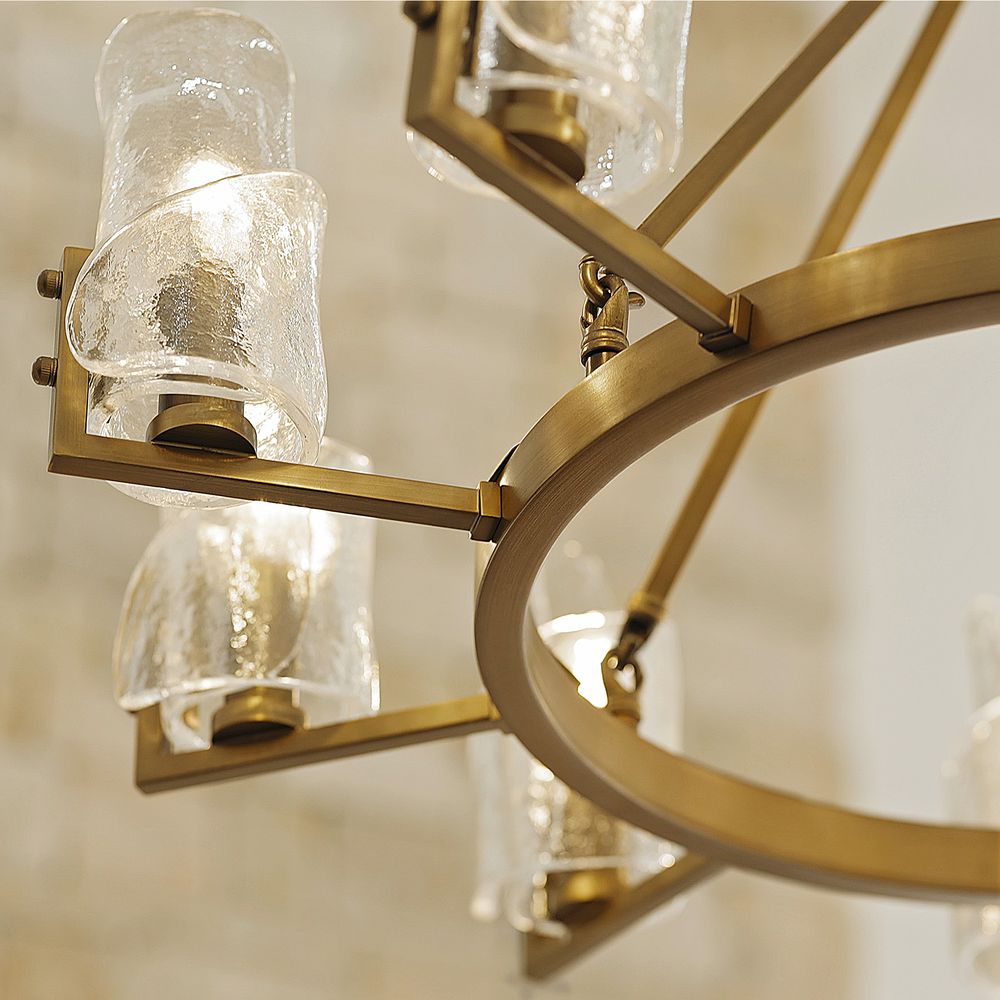 32 inch wagon wheel chandelier