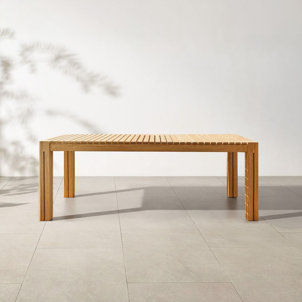 Outdoor Teak Dining Table 