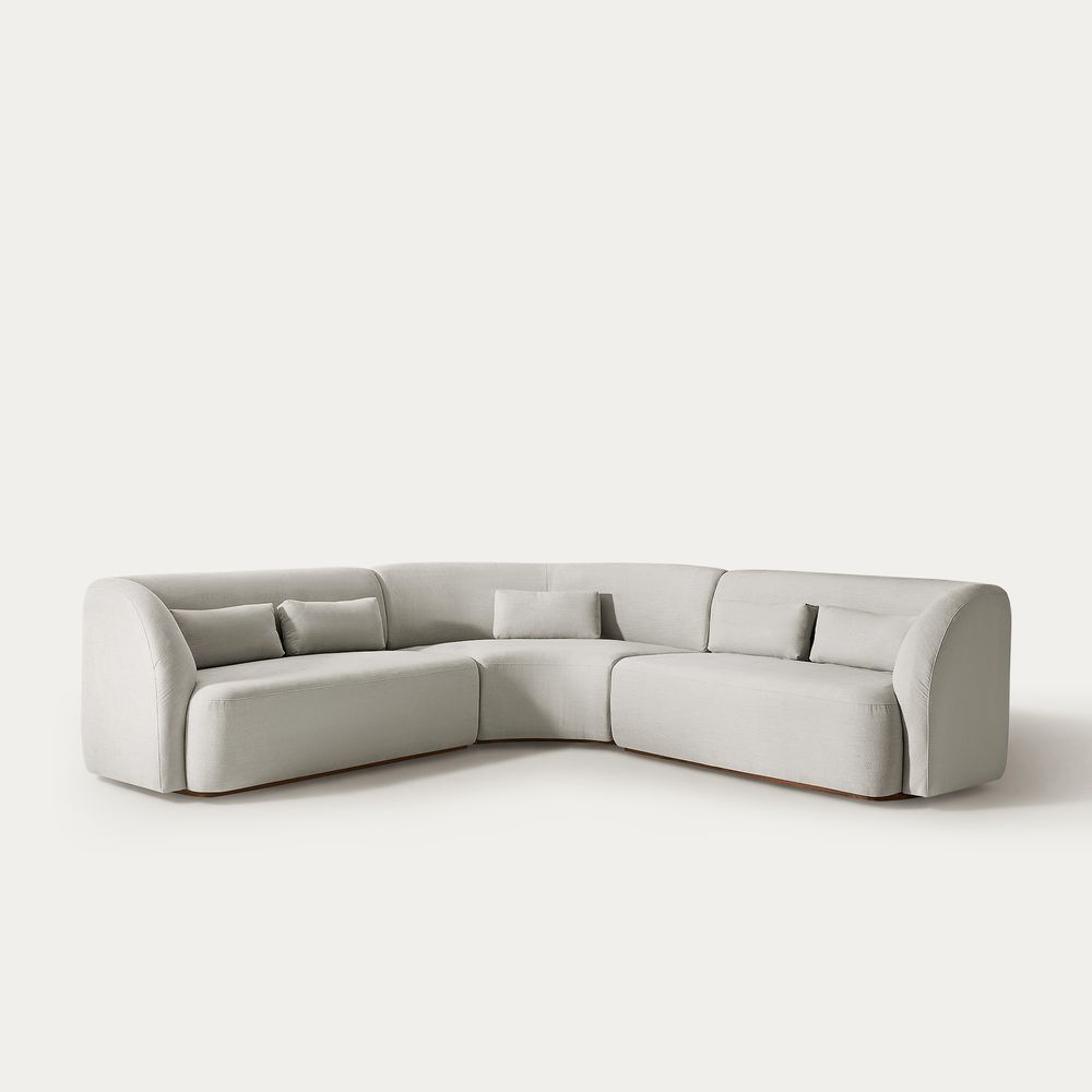 curved modular sectional sofa 