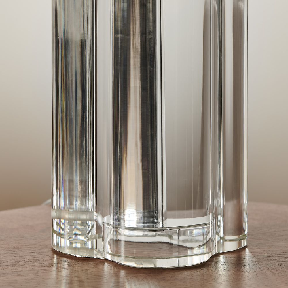 crystal base table lamp
