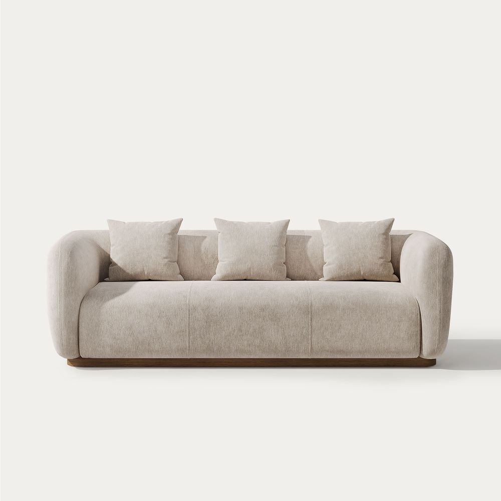 plush loveseat Sofa