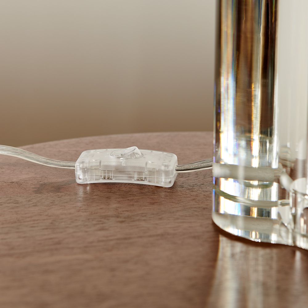 crystal base table lamp