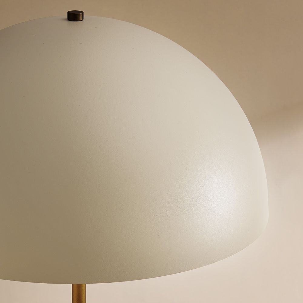 travertine base floor lamp