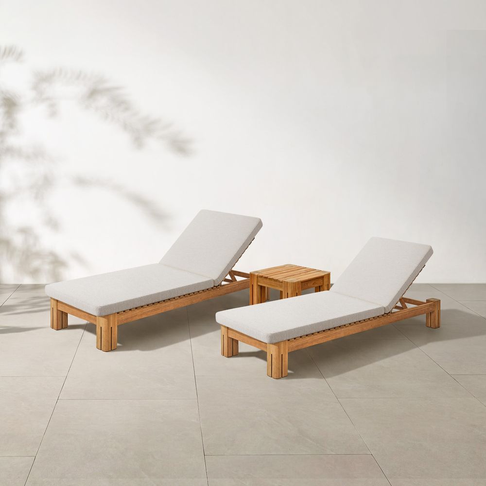 Chaise Lounge Set