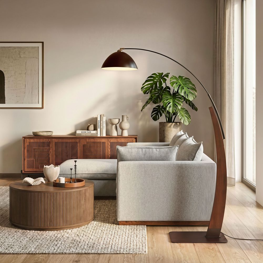 67 inch  Arc Floor Lamp