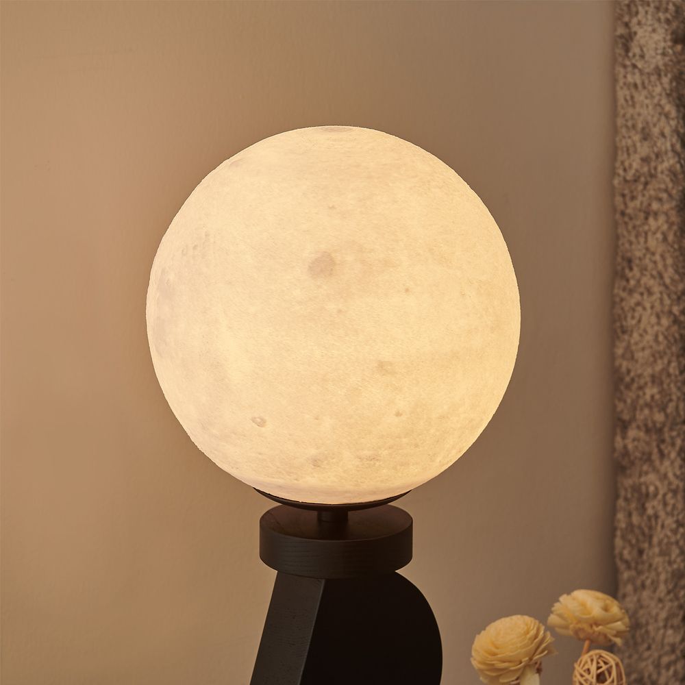moon shade floor and table lamp set of 2