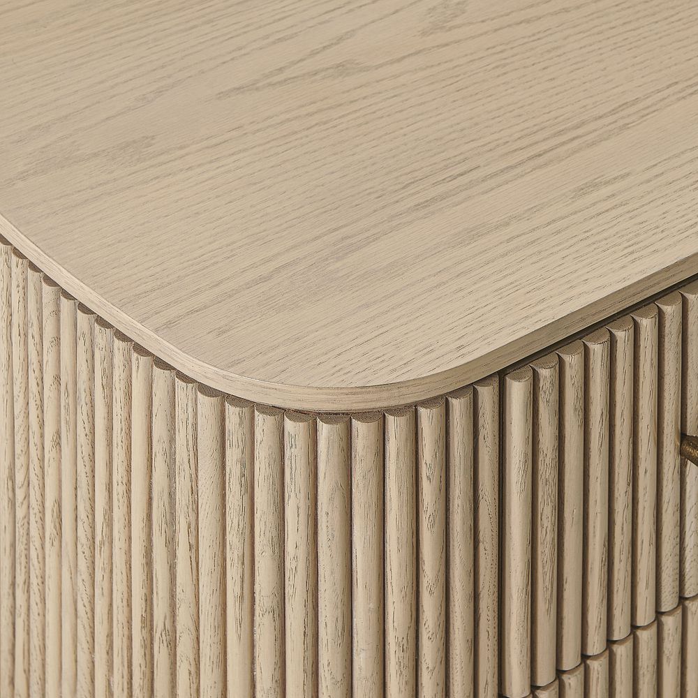 Skugga 26" Oak Nightstand - image 4 of 10