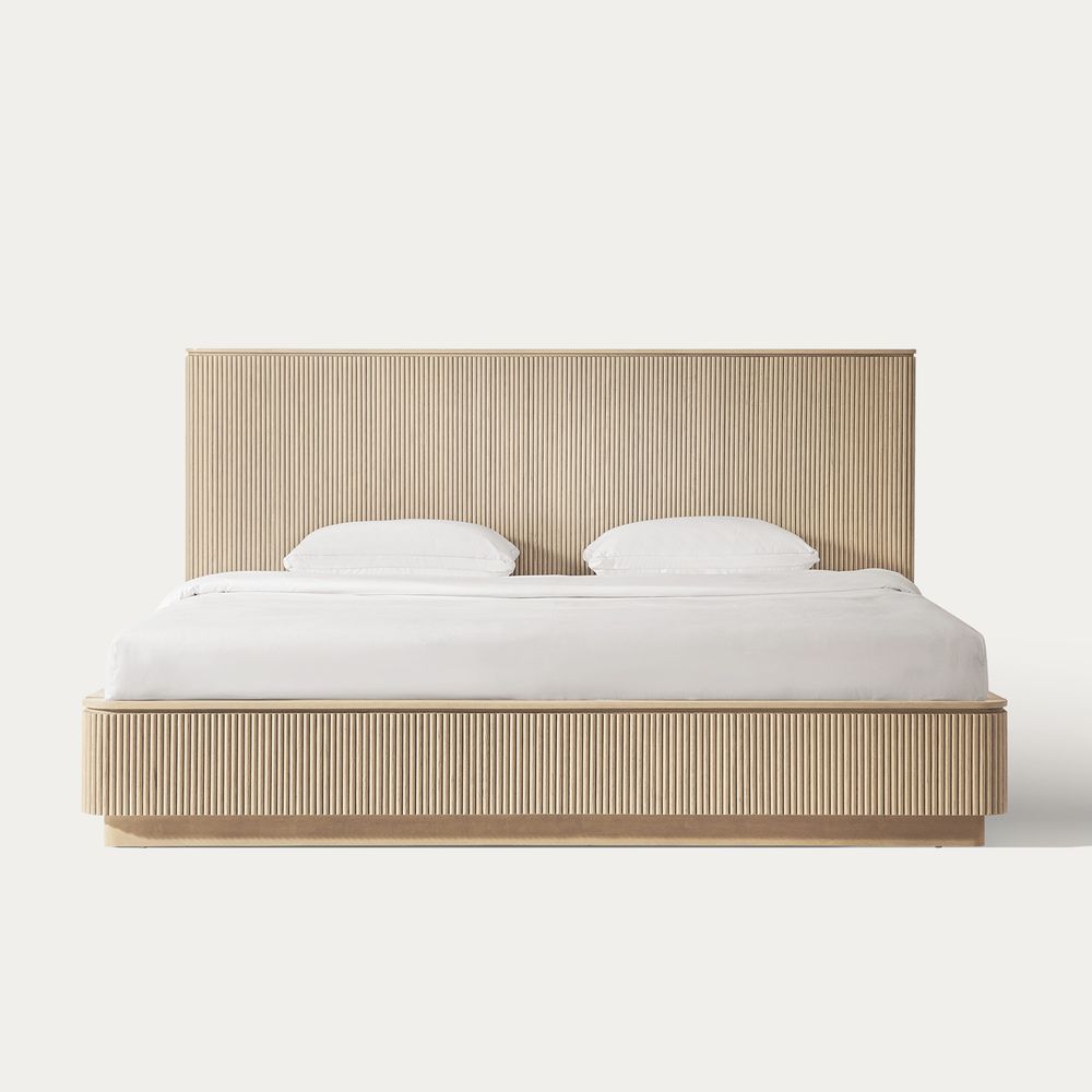Whitewash Bed - image 1 of 11