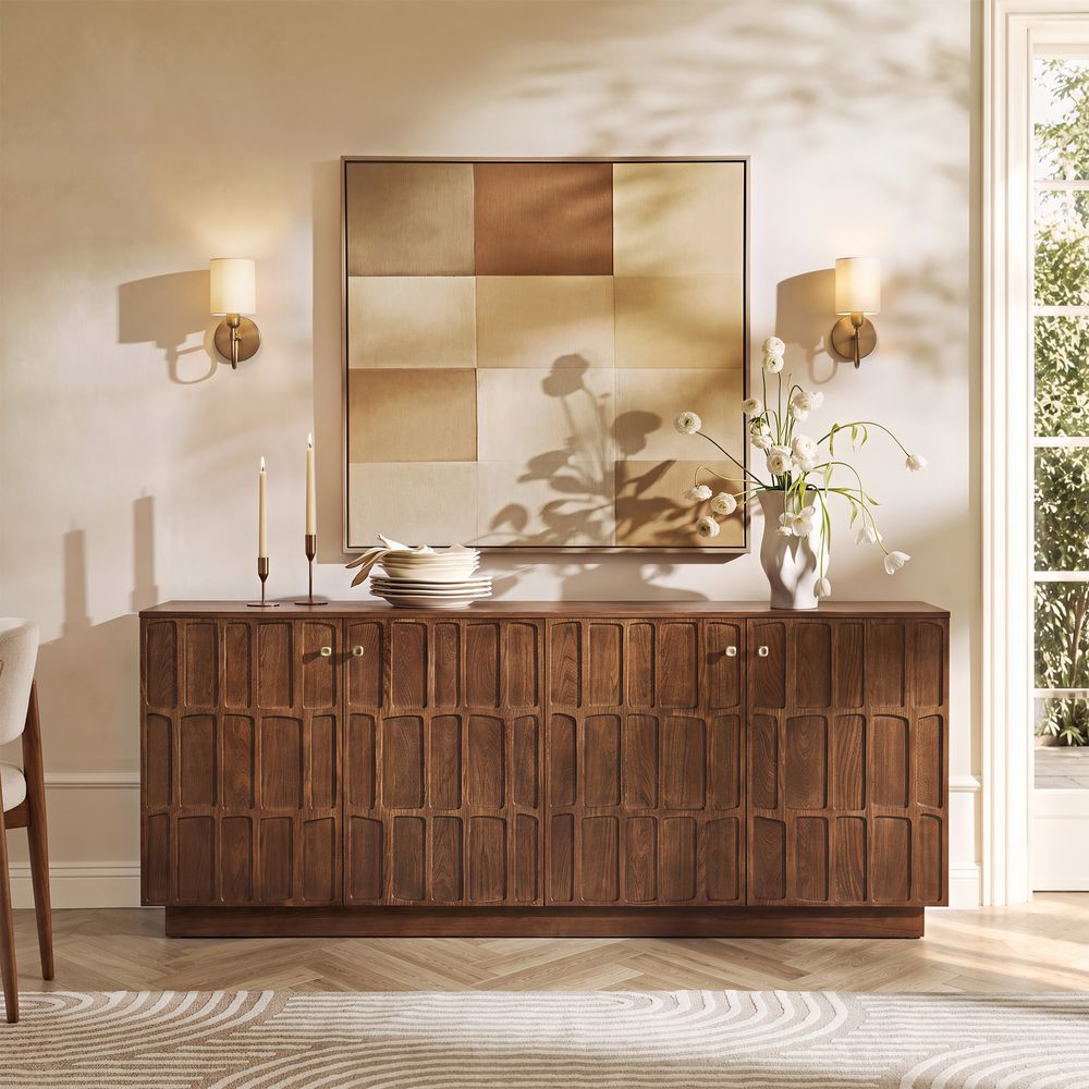 Vittorio 80" Elm Sideboard - image 2 of 10