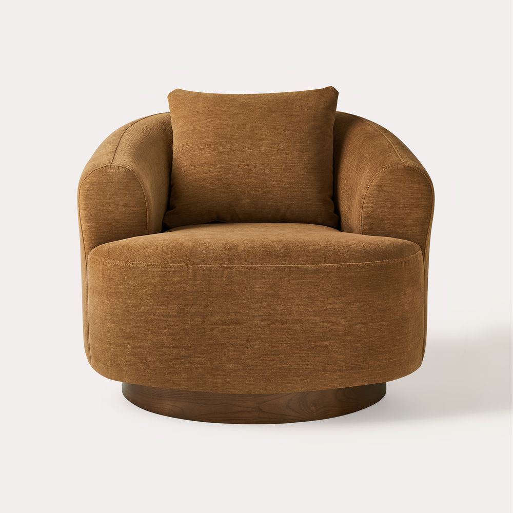 modern swivel accent chair