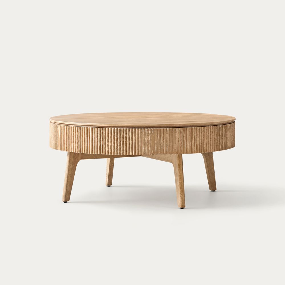 oak lift top coffee table - image 1 of 8