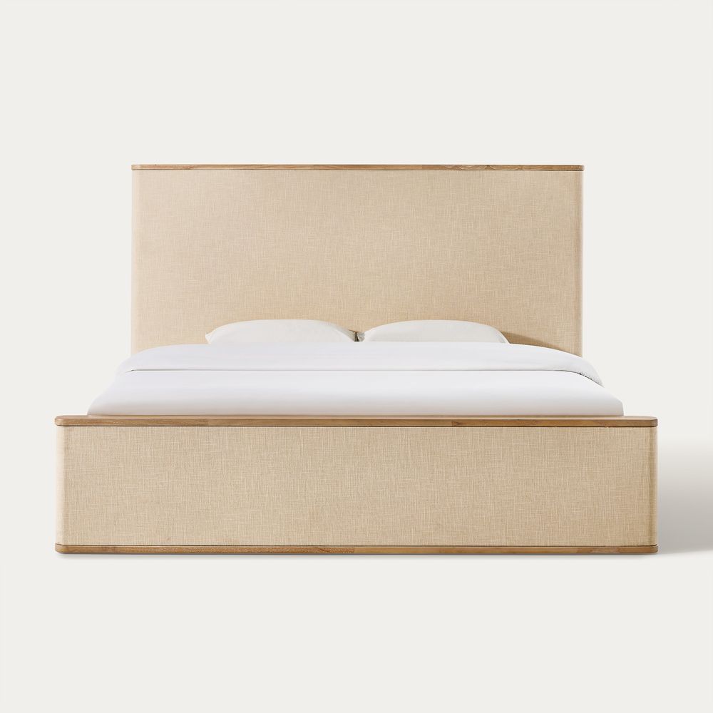 Walter Linen-Blend Bed - image 1 of 9