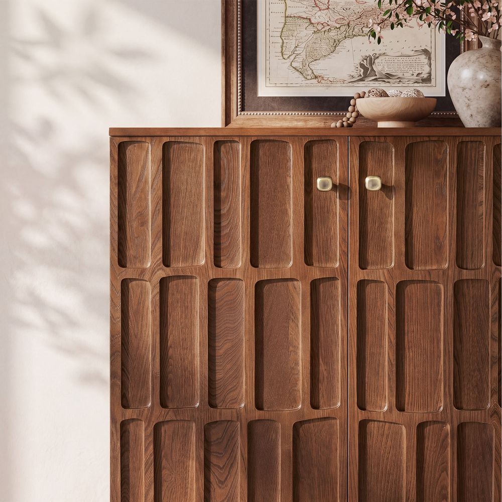 Vittorio 31" Elm Cabinet - image 4 of 9
