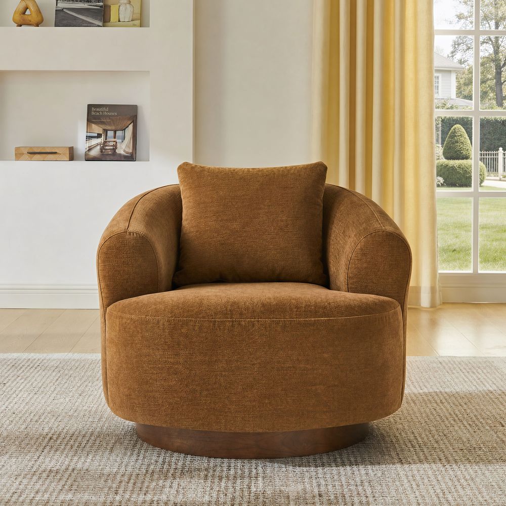 Timberve 35" Swivel Accent Chair - image 3 of 10