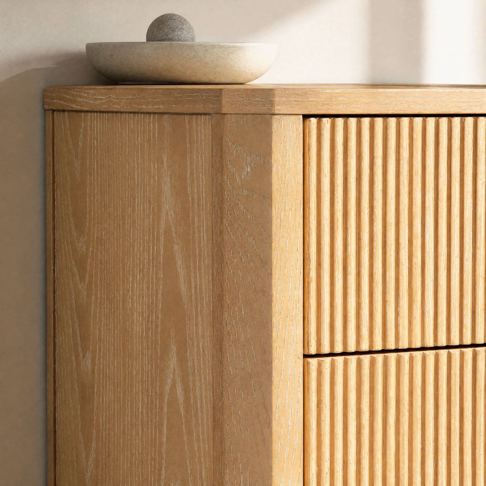 Grant 27" Fluted Nightstand - image 6 of 10