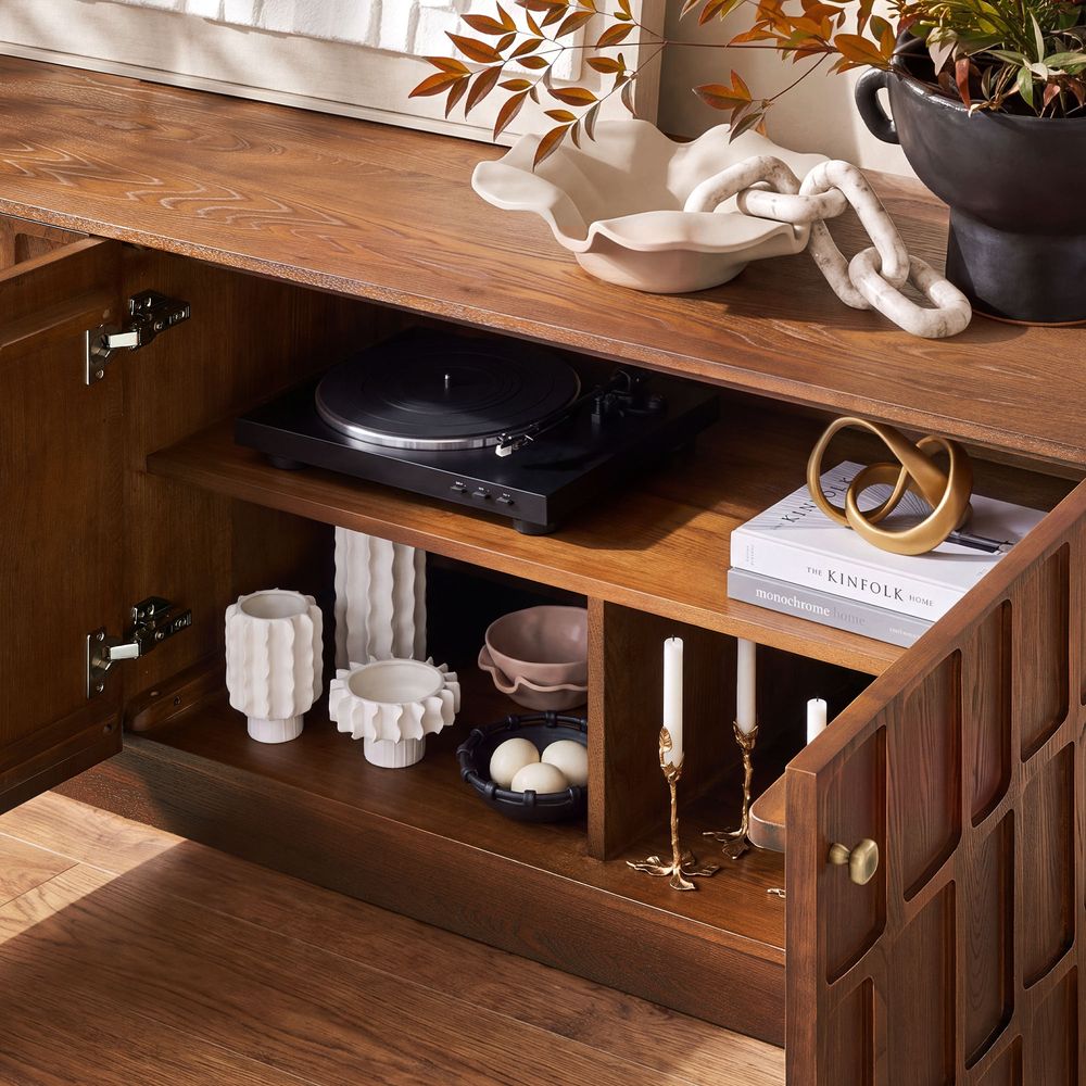 Vittorio 84" Elm Media Console - image 7 of 12