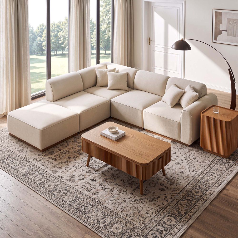 Solsta Right Arm Modular Sectional Sofa - image 2 of 12