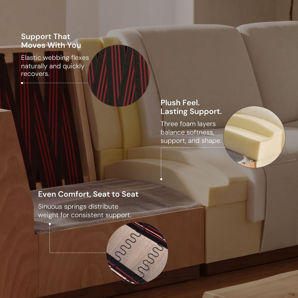 Solsta Right Arm Modular Sectional Sofa - image 6 of 12
