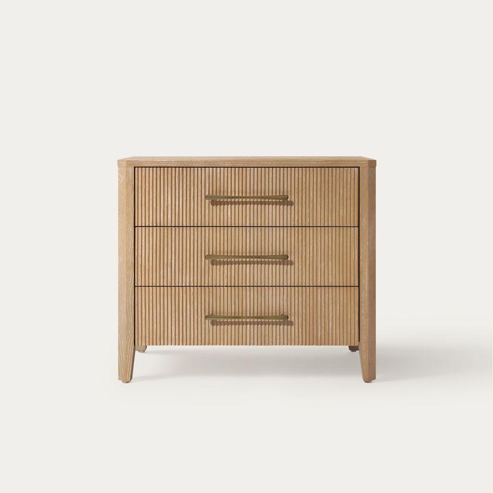 Grant 27" Fluted Nightstand - image 1 of 10