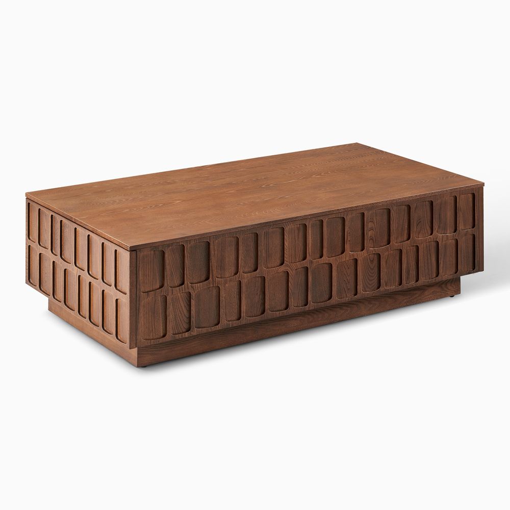 Vittorio 55" Elm Coffee Table - image 8 of 9
