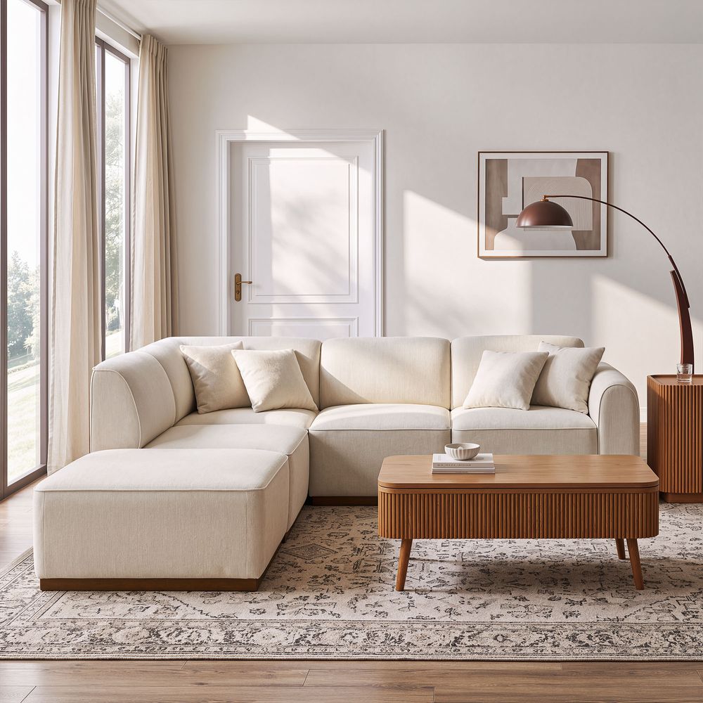 Solsta Right Arm Modular Sectional Sofa - image 3 of 12
