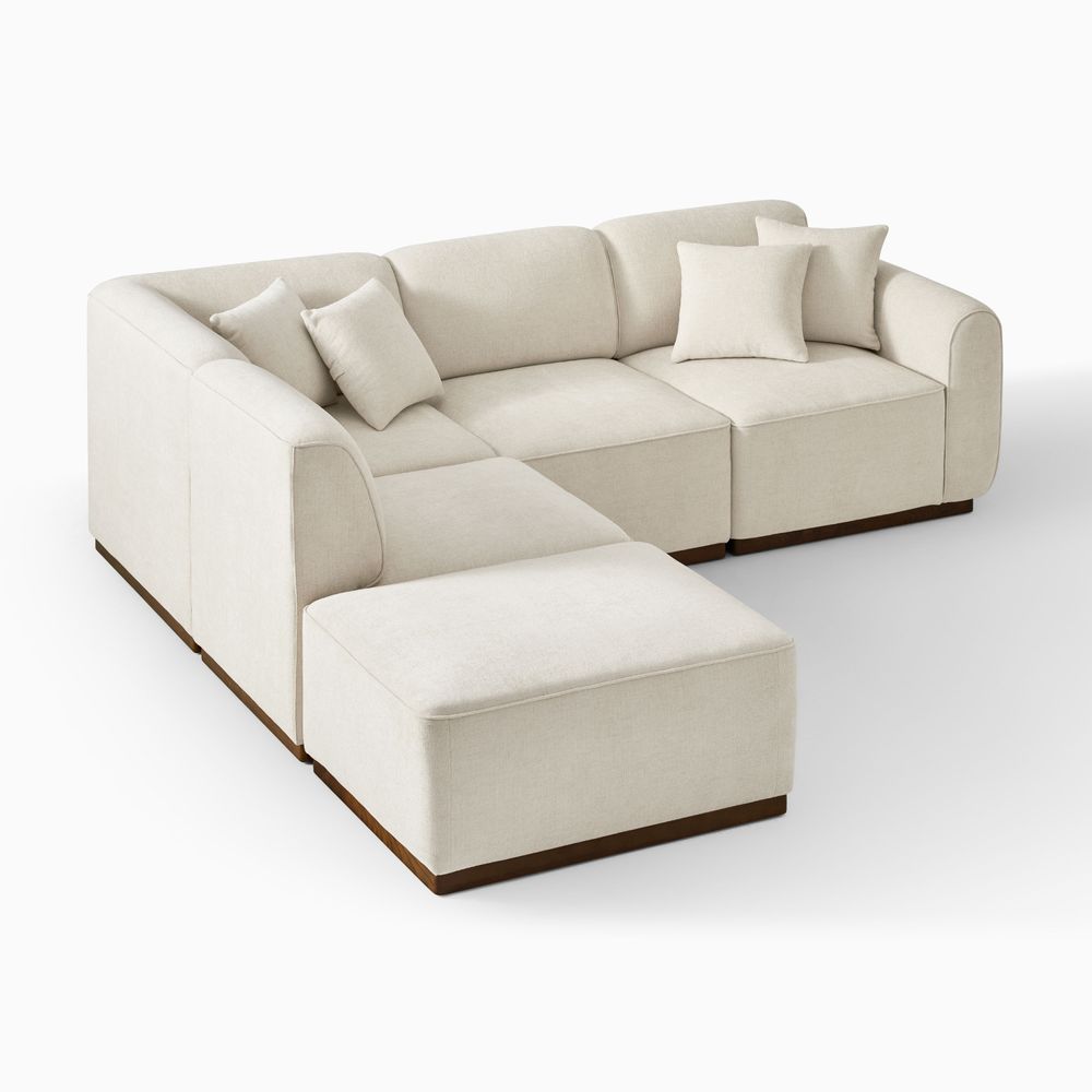 Solsta Right Arm Modular Sectional Sofa - image 10 of 12