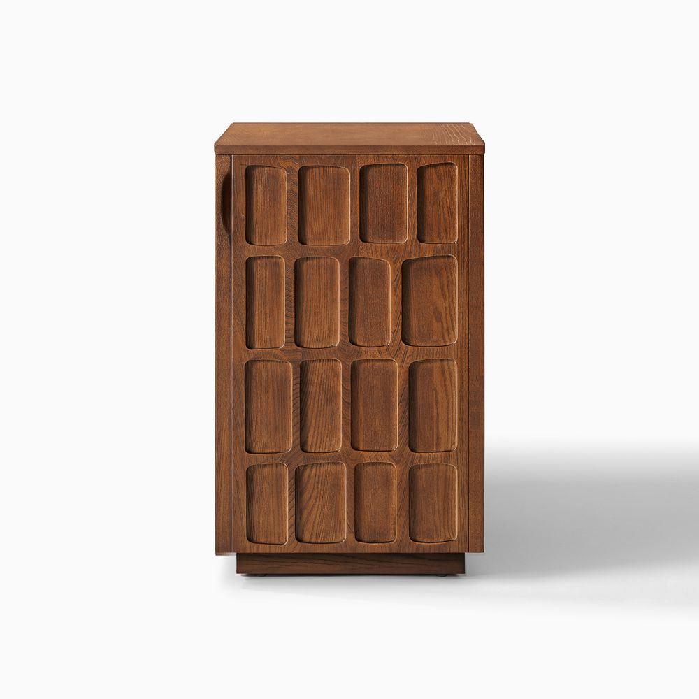 Vittorio 15" Elm Side Table - image 9 of 9