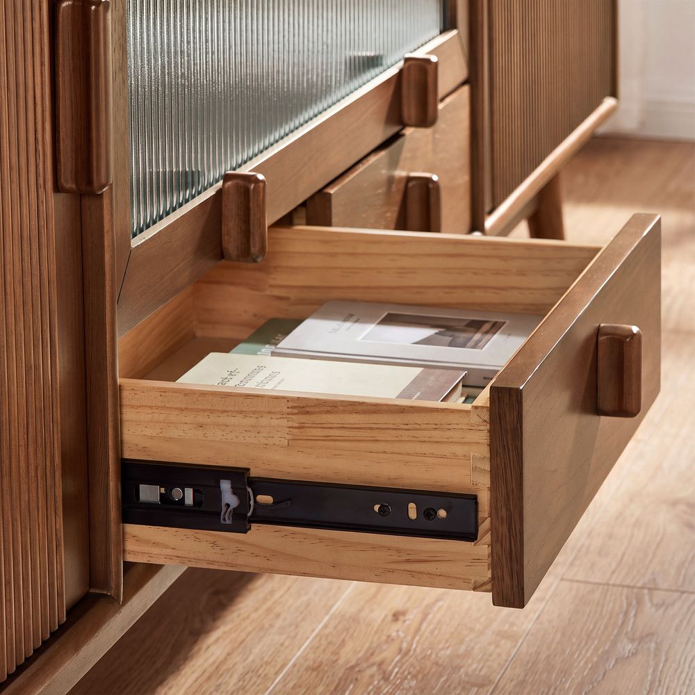 Stavn 84" MCM Fluted Media Console - image 7 of 10