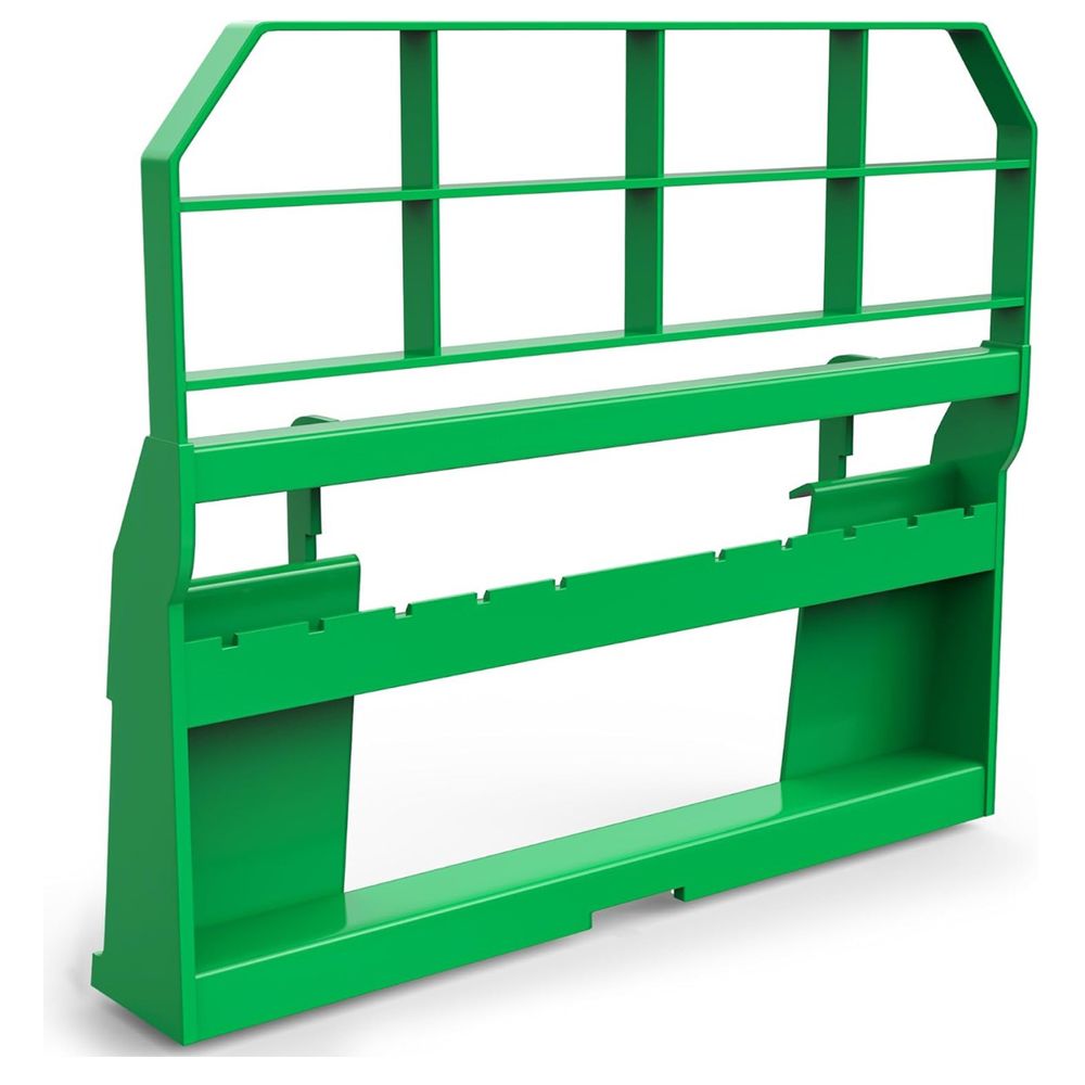 4000lbs Pallet Fork Frame, 46" Skid Steer Pallet Fork Frame for Kubota Bobcat Skid Steer Loaders Tractors, Green Steel