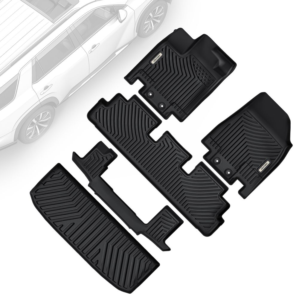 Nissan Pathfinder floor mats,2022-2025 Nissan Pathfinder all-weather mats,Custom fit Pathfinder floor liners,Nissan Pathfinder 7-passenger mats,TPE floor mats for Nissan Pathfinder,Pathfinder cargo liner,All-weather floor mats Nissan Pathfinder,Nissan Pathfinder trunk mat,Nissan Pathfinder 3-row floor mats,Recyclable car mats Nissan Pathfinder,Eco-friendly Nissan Pathfinder floor mats,Nissan Pathfinder waterproof mats,High-edge floor mats for Nissan Pathfinder,Nissan Pathfinder anti-slip floor mats,Full set Pathfinder floor mats,Custom cargo liner for Nissan Pathfinder,Heavy-duty mats for Nissan Pathfinder,Nissan Pathfinder interior protection mats,Easy-clean Pathfinder floor liners,Nissan Pathfinder weatherproof mats,