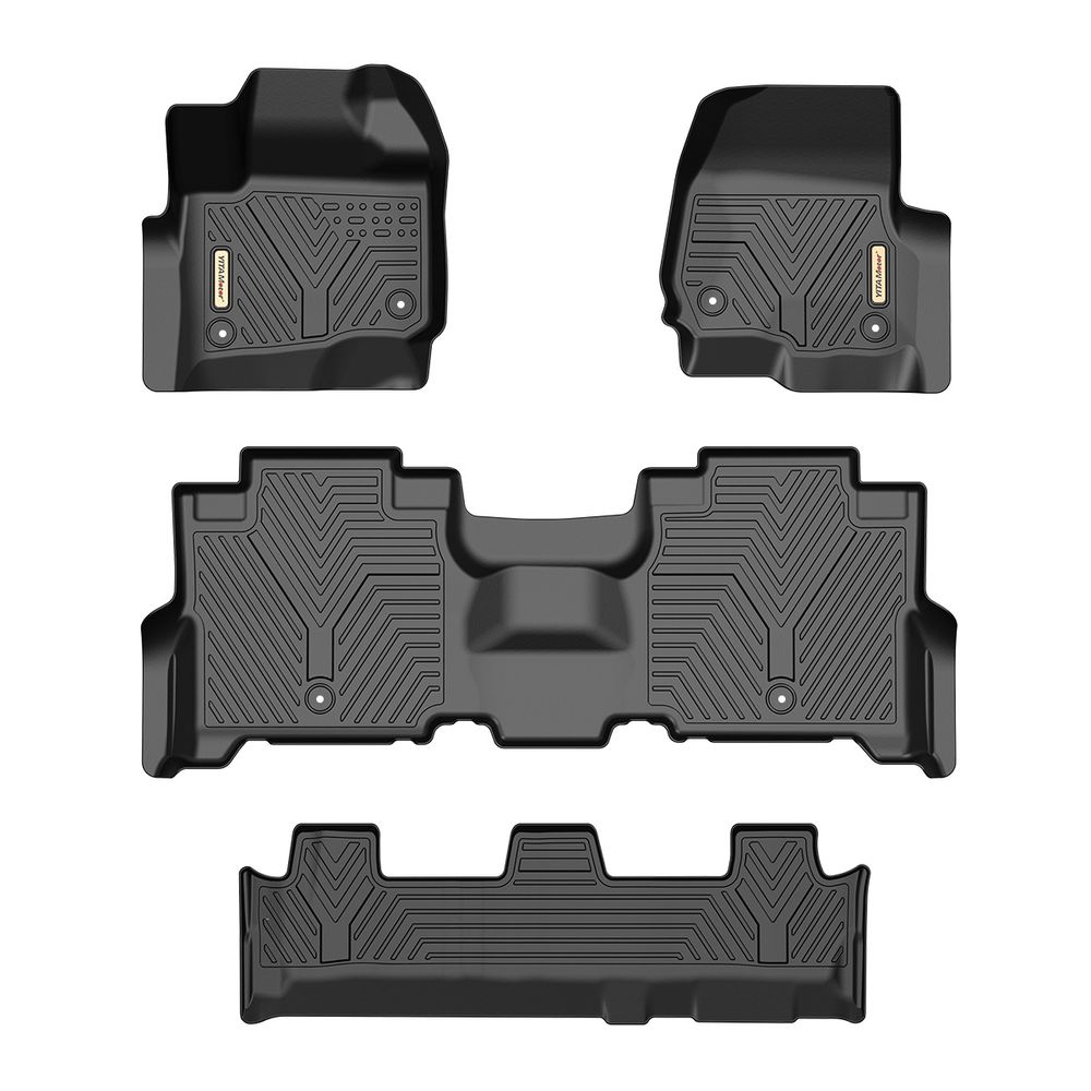 All weather protection car floor liners for 2018-2025 Ford Expedition