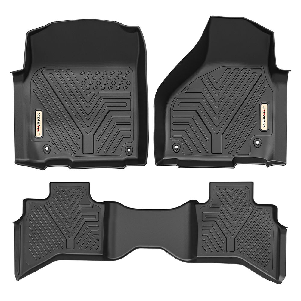 All weather protection 3D car floor mats for 2012-2018 Dodge Ram 1500