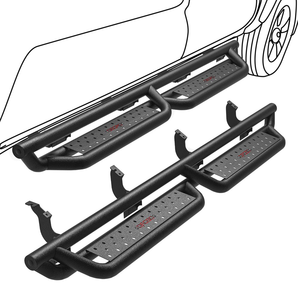 toyota tundra running boards, tundra running boards, toyota tundra steps, 2022 tundra step bars