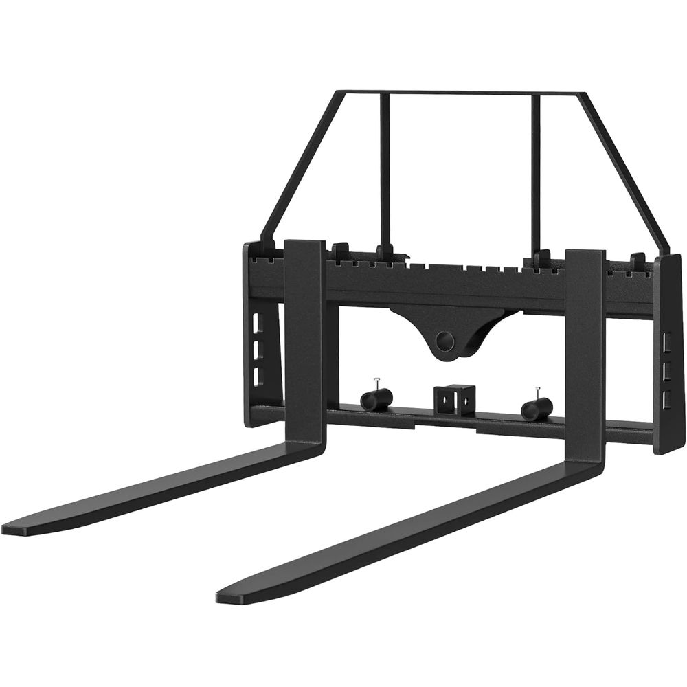 YITAMOTOR skid steer pallet fork attachment, YITAMOTOR pallet fork, YITAMOTOR loader attachment, YITAMOTOR tractor attachment, 4000lbs pallet fork, 4000 lb skid steer forks, heavy duty skid steer pallet forks, quick tach pallet fork attachment, quick attach loader forks, universal skid steer attachment, skid steer fork frame, 45 inch pallet fork frame, 48 inch pallet fork blades, 48 inch loader forks, adjustable pallet forks, adjustable fork blades, 17-37 inch adjustable fork width, heavy duty steel pallet forks, Grade 50 steel fork attachment, skid steer loader forks, tractor loader pallet forks, front end loader forks, compact tractor attachments, farm tractor forks, agricultural equipment attachment, construction equipment attachment, warehouse material handling forks, industrial pallet forks, cargo lifting attachment, heavy load pallet forks, timber handling attachment, log handling forks, bale handling equipment, skid loader accessories, Bobcat pallet fork attachment, Bobcat skid steer forks, New Holland pallet fork attachment, New Holland tractor accessories, Kubota pallet fork attachment, Kubota loader forks, universal tractor implements, quick connect skid steer forks, quick release pallet fork, powder coated pallet fork, rust resistant loader attachment, scratch resistant equipment attachment, durable farm equipment, heavy duty material handling tools, warehouse equipment accessories, construction site equipment, tractor accessories, loader attachments, skid steer implements, pallet moving attachment, YITAMOTOR farm equipment, YITAMOTOR skid steer accessories, YITAMOTOR construction equipment.