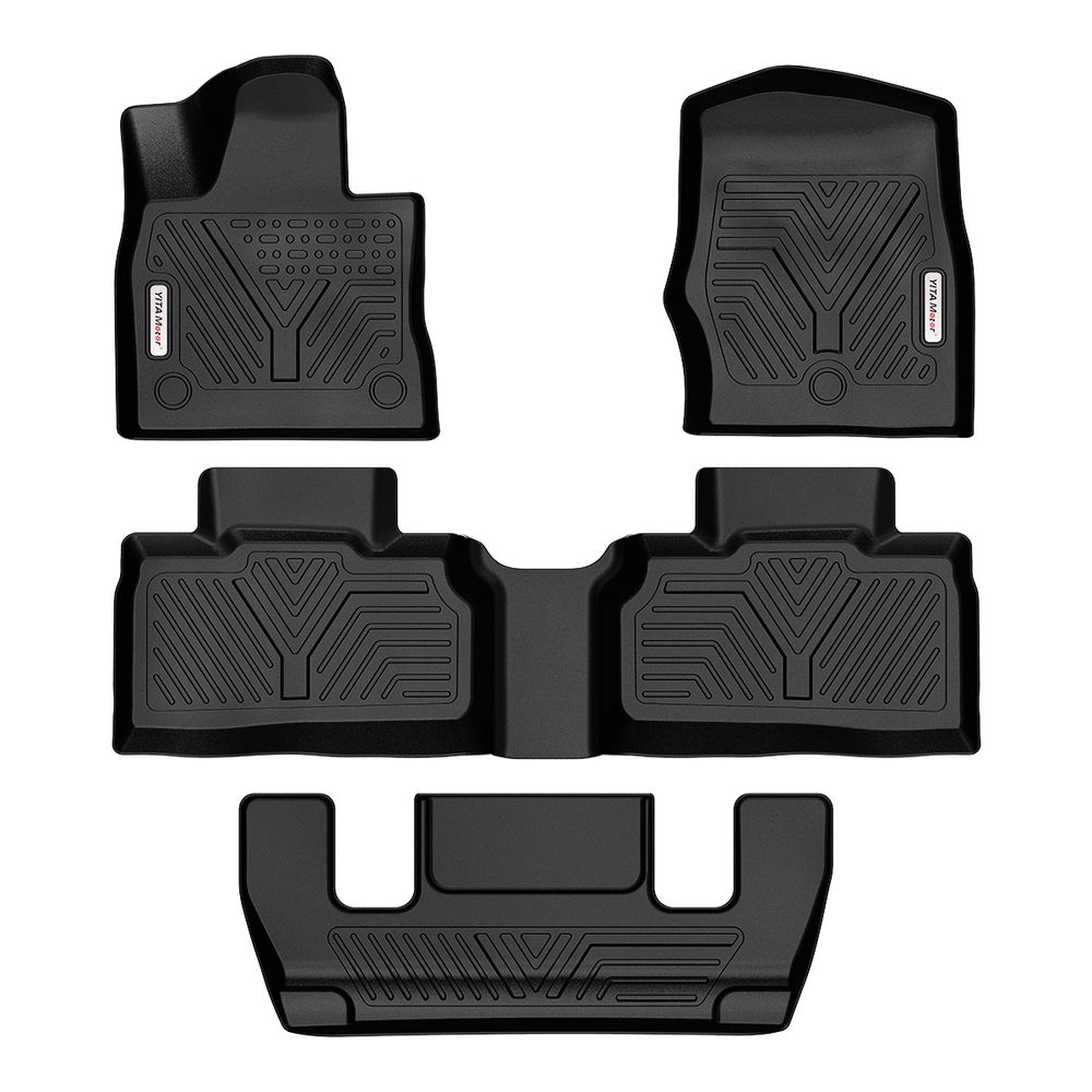 All-weather rubber floor mats for cars fit for 2020-2026 Ford Explorer