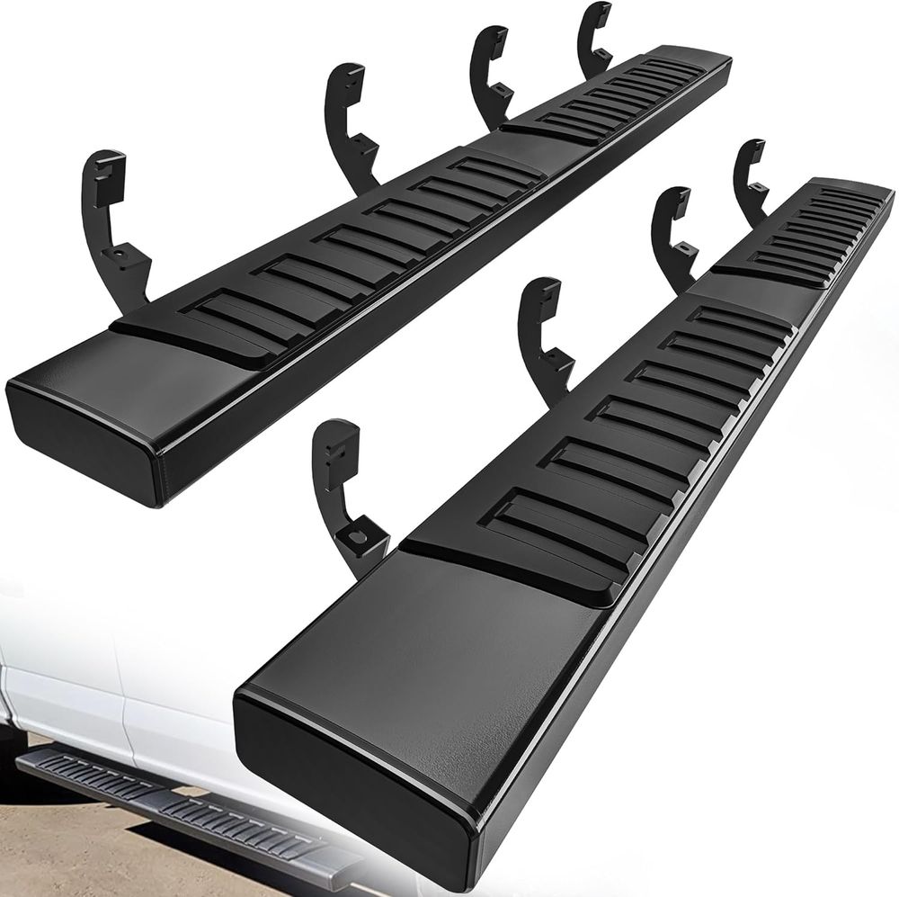 Running Boards for 19-26 Silverado/Sierra 1500 Crew Cab 6" Nerf Bars Side Steps