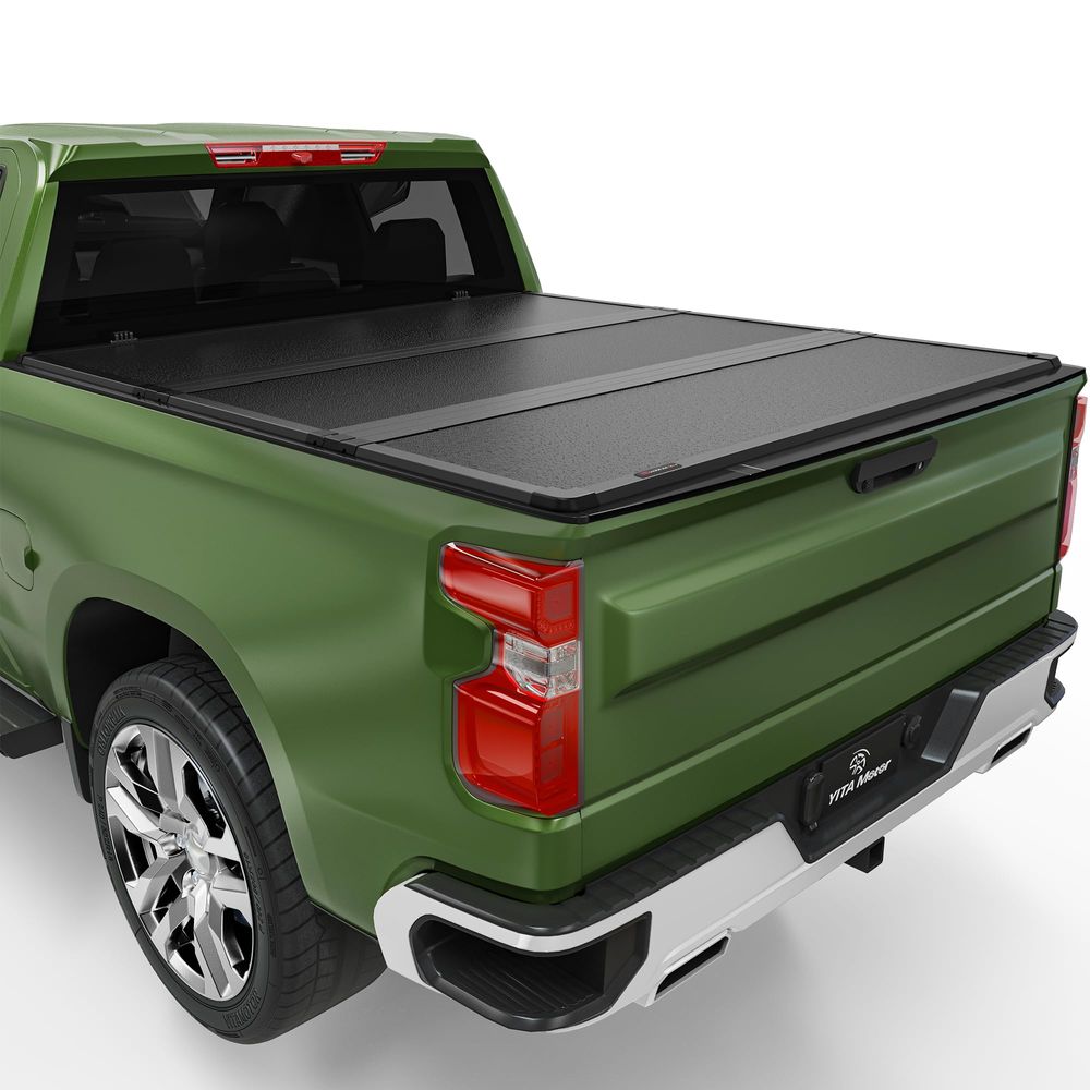 6.9ft Hard 3-Fold Tonneau Cover For 2020-2026 Silverado/Sierra 2500HD 3500HD