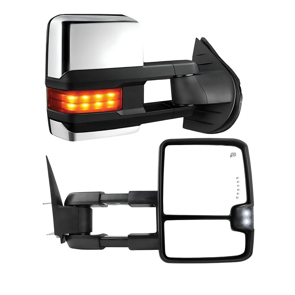 03-07 Chevy Silverado GMC Sierra Power Heated Towing Mirrors-YITAMOTOR