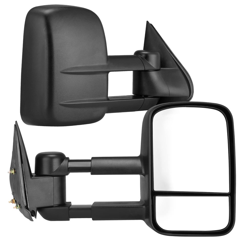 Manual Fold Tow Mirrors For 99-07 Silverado GMC Sierra 3500, 00-06 Chevy Tahoe Suburban GMC Yukon XL-YITAMOTOR