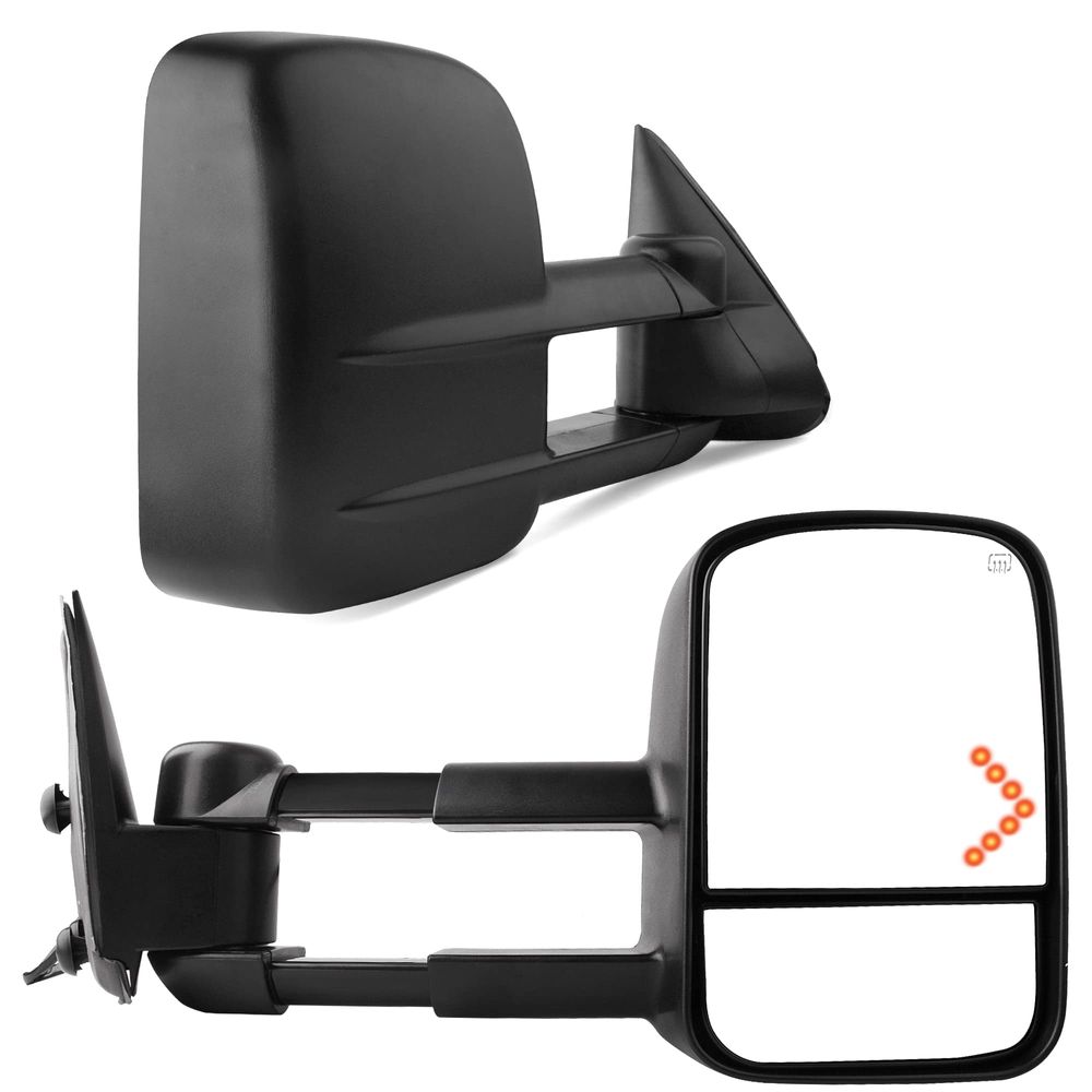 2007-2014 Chevy Silverado GMC Sierra Cadilla Towing Mirrors-YITAMOTOR