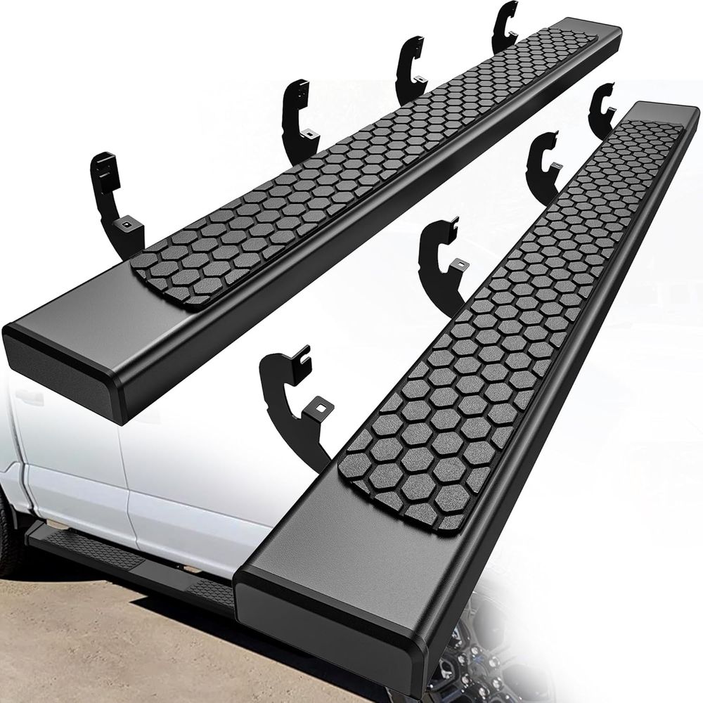 Chevy Silverado running boards, GMC Sierra running boards, Silverado side steps, Sierra side steps, Silverado nerf bars, GMC Sierra nerf bars, 6 inch running boards, 6 inch side steps, Silverado Crew Cab running boards, GMC Sierra Crew Cab running boards, 2019 Chevy Silverado running boards, 2020 Silverado 2500HD running boards, 2020 Silverado 3500HD side steps, 2021 GMC Sierra running boards, 2022 Silverado nerf bars, 2023 Sierra side steps, 2024 Silverado running boards, 2025 GMC Sierra side steps, 2026 Silverado running boards, stainless steel running boards, black step rails, ABS step pads, no drill running boards, adjustable running boards, heavy duty truck steps, Chevy truck accessories, GMC truck accessories, YITAMOTOR running boards