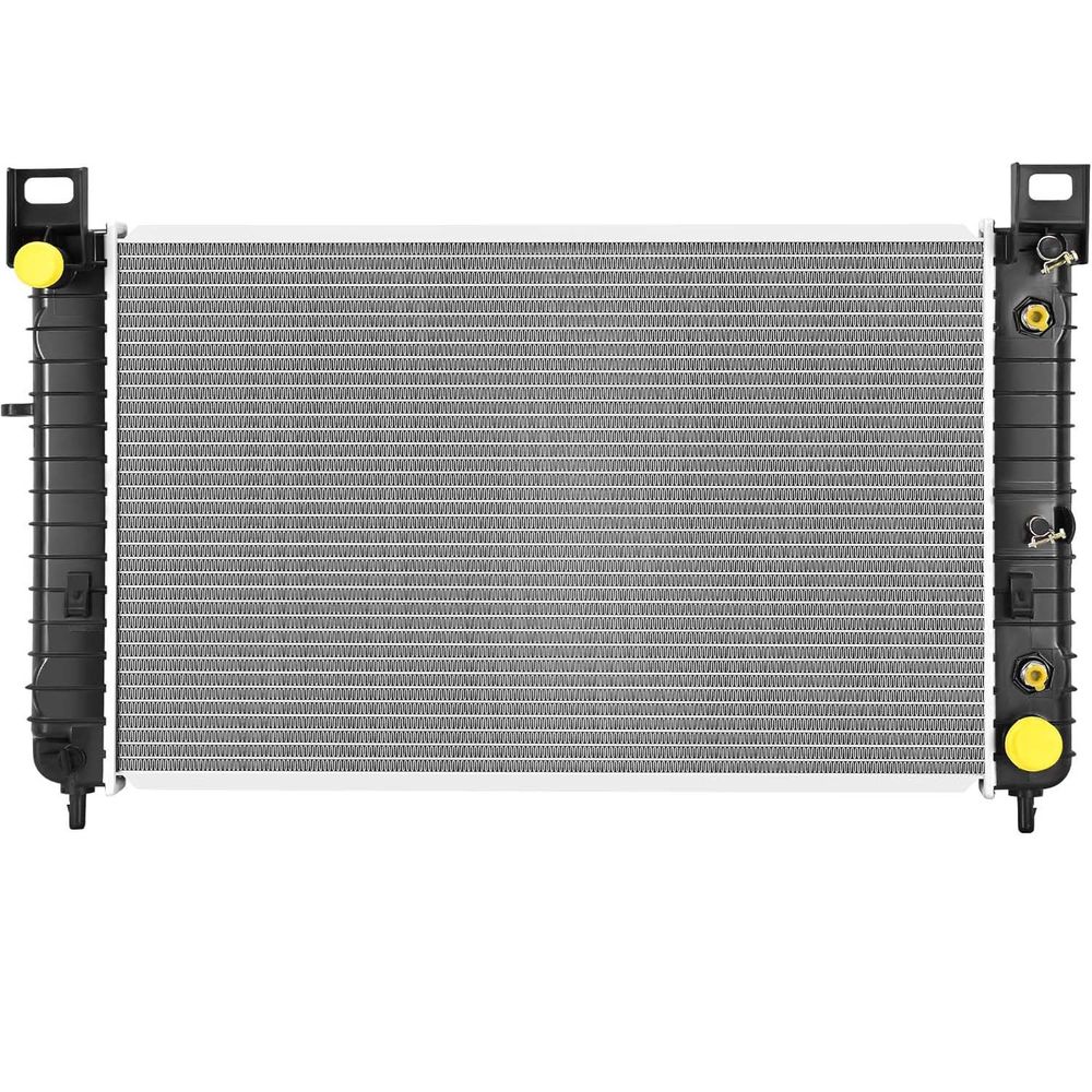 YITAMOTOR radiator, GM truck radiator, Sierra cooling system, Silverado radiator replacement, 5.3L V8 radiator, large core radiator, heavy duty cooling, aluminum radiator, SUV radiator, truck cooling system