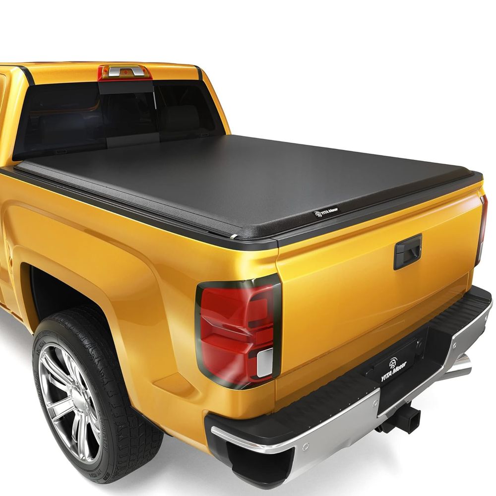 YITAMOTOR tonneau cover, Chevy Silverado 1500 tonneau cover, GMC Sierra 1500 tonneau cover, 2014 Silverado 1500 bed cover, 2015 Silverado tonneau cover, 2016 Silverado 1500 6.6 ft bed cover, 2017 Silverado truck bed cover, 2018 Silverado 1500 tonneau cover, 2019 Silverado Legacy tonneau cover, 2019 Silverado Limited bed cover, soft roll up tonneau cover, soft truck bed cover, waterproof tonneau cover, pickup truck bed cover, 6.6 ft bed tonneau cover, no drill truck bed cover, Chevy truck accessories, GMC truck accessories