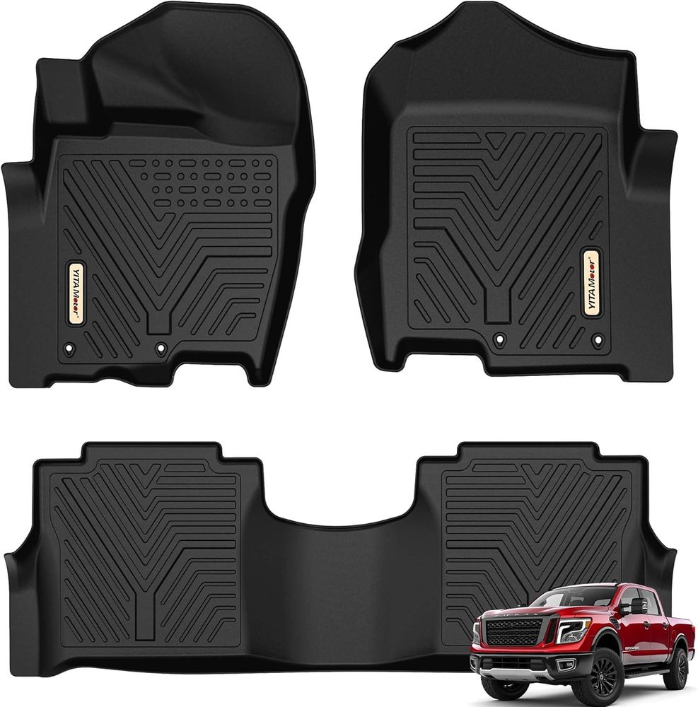 Nissan Titan floor mats, Nissan Titan floor liners, Nissan Titan floor mats 2017, 2018 Nissan Titan floor mats, 2019 Nissan Titan floor mats, 2020 Nissan Titan floor mats, 2021 Nissan Titan floor mats, Nissan Titan Crew Cab floor mats, Nissan Titan Crew Cab floor liners, Nissan Titan bucket seat floor mats, Nissan Titan all weather floor mats, Nissan Titan TPE floor mats, Nissan Titan custom fit floor liners, Nissan Titan front floor mats, Nissan Titan rear floor mats, Nissan Titan 1st row floor mats, Nissan Titan 2nd row floor mats, Nissan Titan interior accessories, Nissan Titan accessories, Titan XD floor mats, Nissan Titan XD floor liners, Nissan Titan XD floor mats 2016, Nissan Titan XD floor mats 2017, Nissan Titan XD floor mats 2018, Nissan Titan XD floor mats 2019, Nissan Titan XD floor mats 2020, Titan XD Crew Cab floor mats, Titan XD bucket seat floor mats, Titan XD all weather floor liners, Titan XD TPE floor mats, Titan XD custom floor liners, Nissan truck floor mats, Nissan pickup floor liners, custom fit truck floor mats, TPE truck floor liners, all weather truck floor mats, waterproof floor mats, heavy duty floor liners, non-slip floor mats, carpet floor mats, black floor liners, front and rear floor mats, 3D laser scanned floor mats, raised edge floor liners, deep channel floor mats, easy clean floor mats, mud snow sand protection, odorless TPE floor mats, YITAMOTOR floor mats.