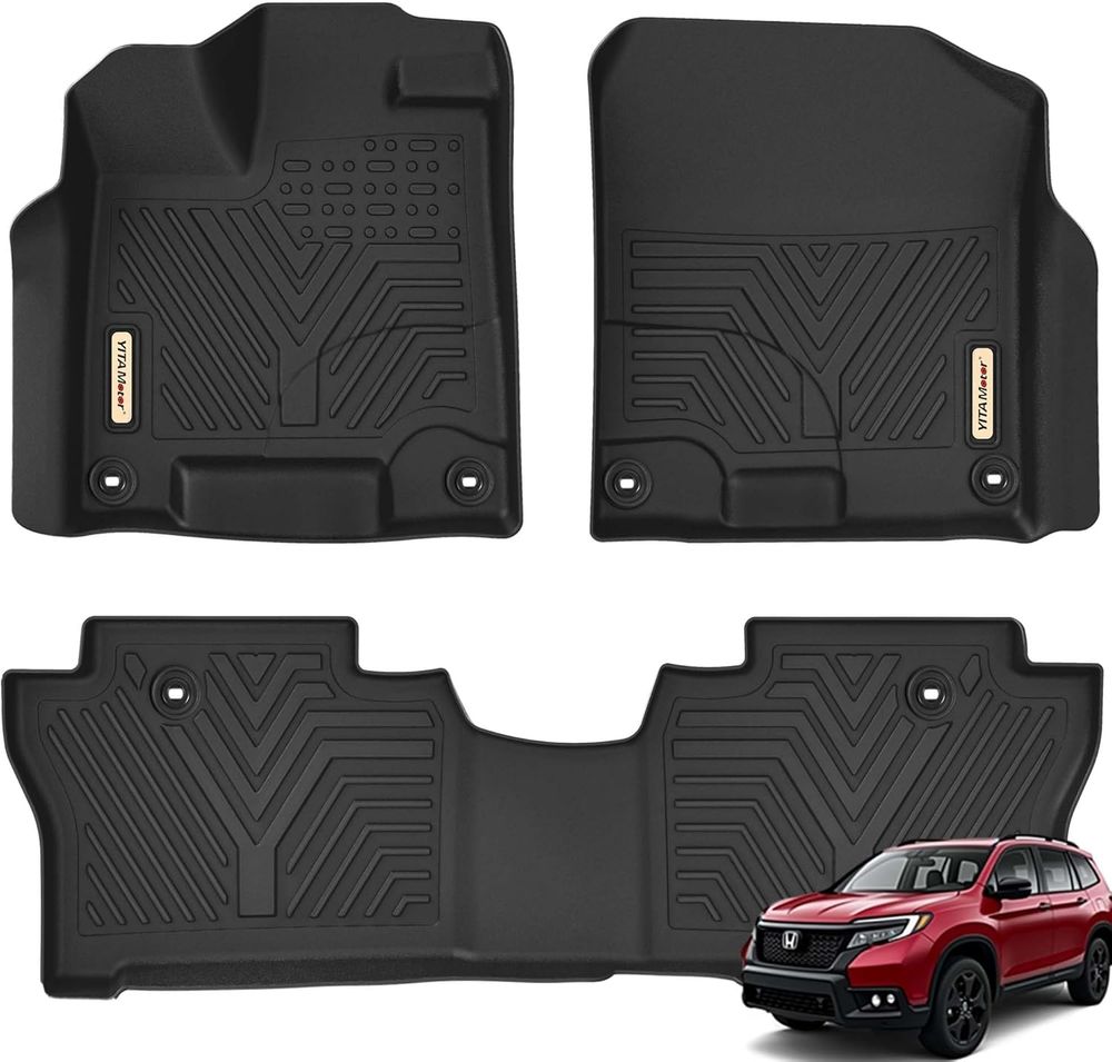 YITAMOTOR floor mats, Honda Passport floor mats, Honda Passport floor liners, Honda Passport TPE floor mats, Honda Passport all weather floor mats, 2019-2025 Honda Passport floor mats, 2019-2025 Honda Passport floor liners, Passport floor liners, Passport interior accessories, Passport car floor mats, Passport 1st row floor mats, Passport 2nd row floor mats, Passport front floor liners, Passport rear floor liners, custom fit floor mats, custom fit floor liners, TPE floor mats, TPE floor liners, all weather floor mats, all weather floor liners, waterproof floor mats, non slip floor mats, raised edge floor liners, deep groove floor mats, 3D laser scanned floor mats, easy clean floor mats, washable floor liners, heavy duty floor mats, Honda Passport accessories, custom molded floor mats, SUV floor liners, all weather car floor mats