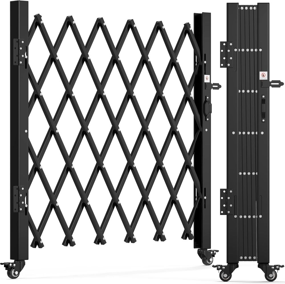 folding security gate, expandable security gate, rolling security gate, steel security gate, scissor gate, collapsible safety gate, retractable security gate, door security gate, warehouse security gate, commercial security gate, rolling barricade gate, padlock security gate, YITAMOTOR security gate
