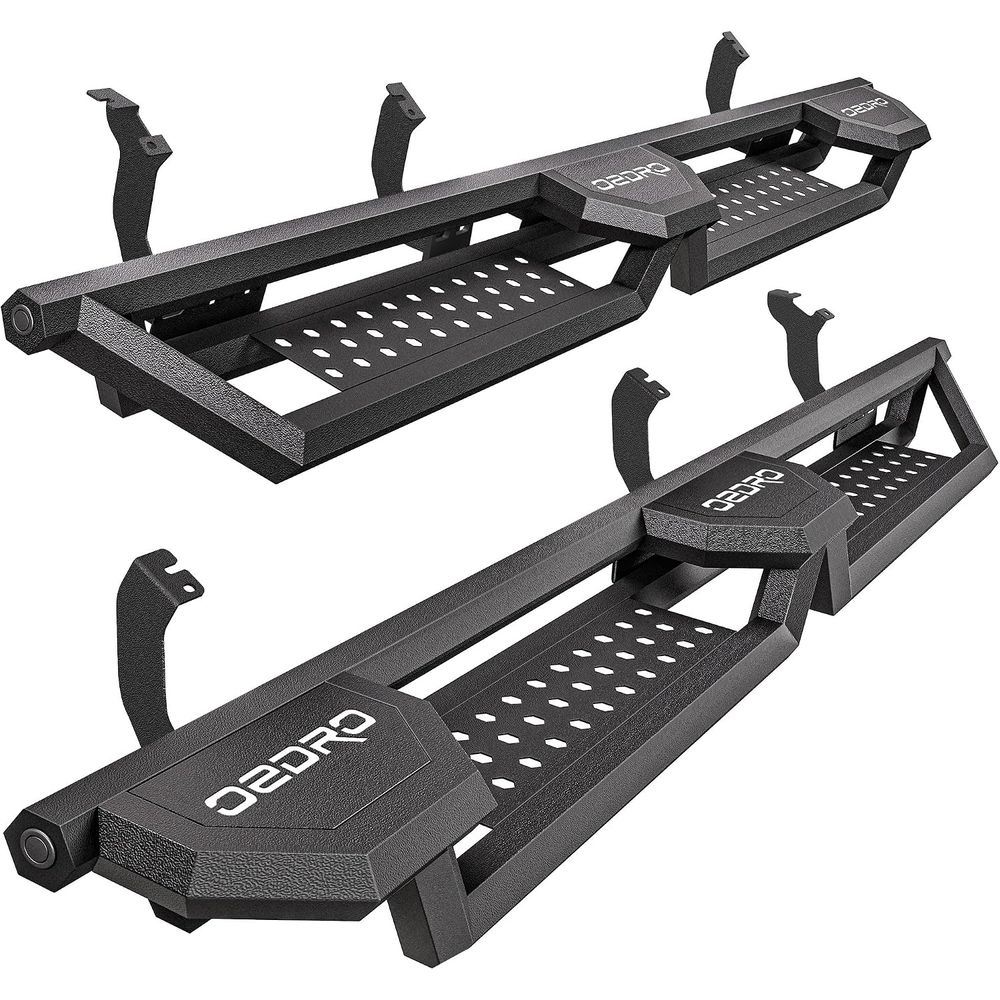 Toyota Tundra running boards, Tundra CrewMax side steps, 2022-2026 Tundra step bars, heavy duty nerf bars Tundra, dual step running boards, 6.8 inch drop step bars, carbon steel side steps truck, off road running boards Tundra, truck side steps CrewMax, bolt on nerf bars Tundra, OEDRO running boards Tundra, truck step bars heavy duty, pickup side steps Toyota Tundra