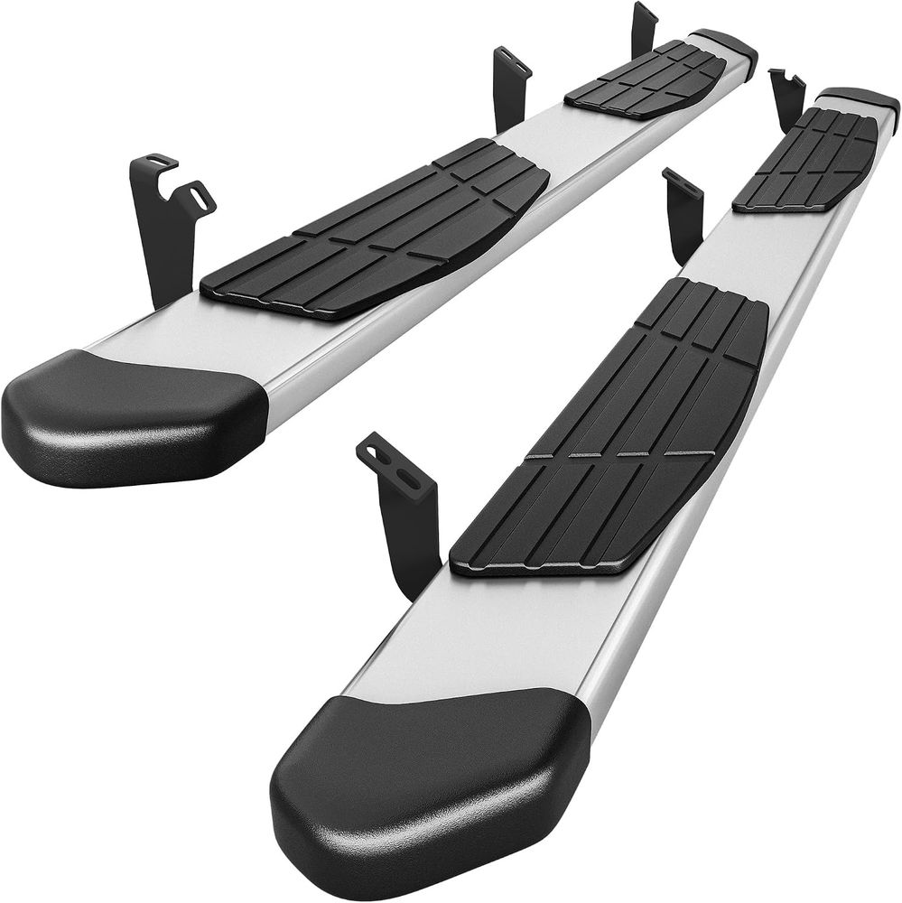 Toyota Tacoma running boards, 2024 Tacoma side steps, 2025 Toyota Tacoma nerf bars, 2026 Tacoma step bars, Double Cab running boards, Crew Cab side steps, chrome running boards, textured chrome step bars, Tacoma accessories, YITAMOTOR running boards