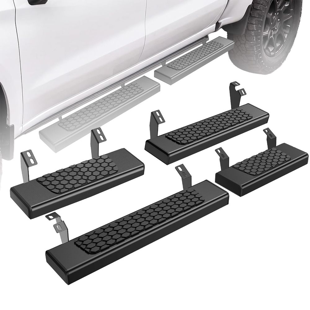 YITAMOTOR running boards, Toyota Tacoma running boards, 2024 Tacoma running boards, 2025 Tacoma running boards, 2026 Tacoma running boards, 2024-2026 Toyota Tacoma running boards, Tacoma side steps, Tacoma step bars, Tacoma nerf bars, Tacoma split drop running boards, Tacoma split running boards, Tacoma 4 piece running boards, Tacoma 4 piece side steps, Tacoma Crew Cab running boards, Tacoma Double Cab running boards, Tacoma Crew Cab side steps, Tacoma Double Cab side steps, Tacoma textured black running boards, Tacoma black side steps, Tacoma non slip running boards, Tacoma hexagonal step pads, Tacoma stainless steel running boards, Tacoma heavy duty side steps, Tacoma 450 lb running boards, Tacoma bolt on running boards, Tacoma no drill side steps, Tacoma off road running boards, Tacoma replacement running boards, aftermarket Tacoma running boards